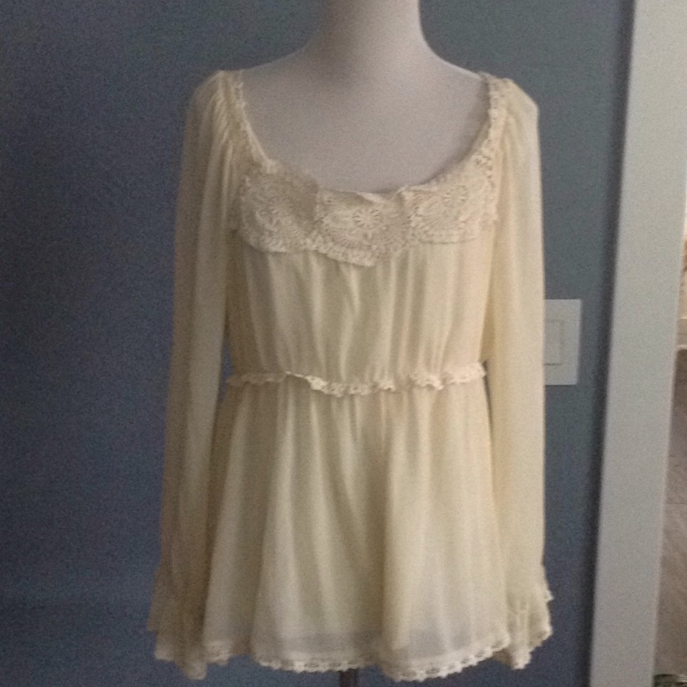Two piece romantic top